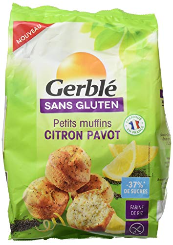  Gerblé Petits Muffins Citron Pavot sans Gluten...