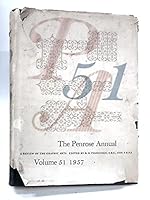 Penrose. A review of graphic Arts. Volume 51, 1957 B00T0255C2 Book Cover