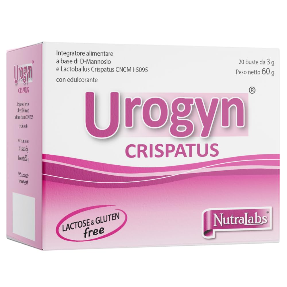 NutraLabs Urogyn Crispatus Vie Urinarie - D-Mannosio, 20 Bustine