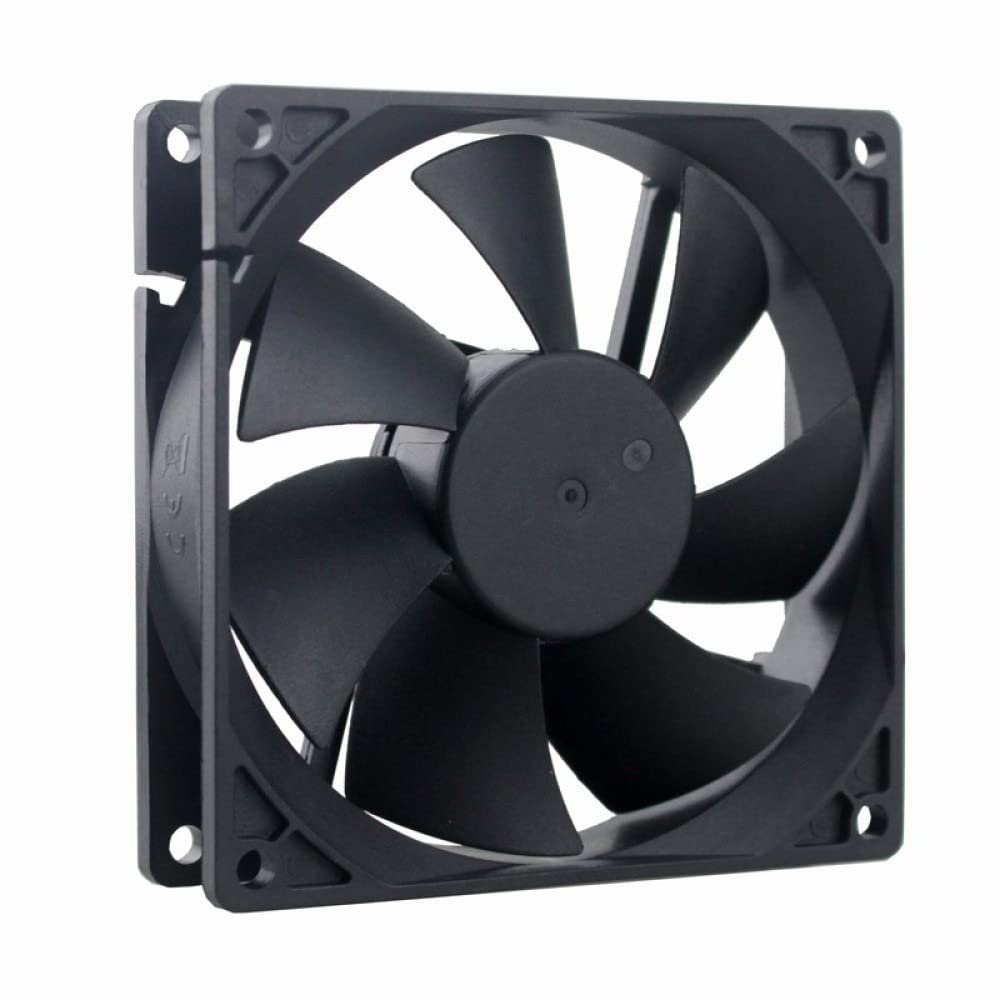 Ventilateur 92mm DC 12V 2Pin avec roulement à billes NOBRIM pour boîtier PC et serveur
