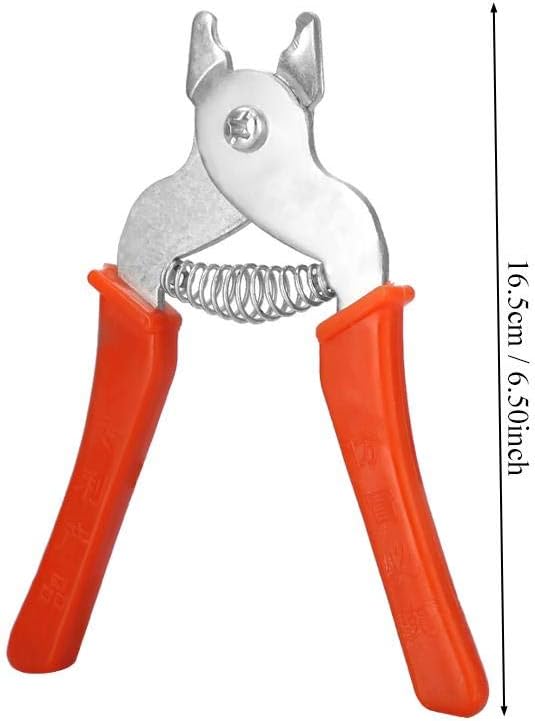 🛒 Flash Sale Cage Pliers, Straight Ring Pliers with Anti-Slip Handle Upholstery Installation Tool for Chicken Rabbit Bird Dog Cat Pet Animal Cages
