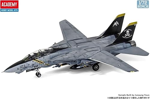 Miniatura 6 de Academy 1/72 US Navy F-14B Tomcat VF-103 Jolly Rogers modelo de plástico 12578