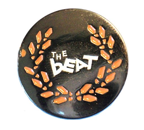 Image of The Beat Go Feet 2 Tone Ska Music Band Metal Enamel Badge