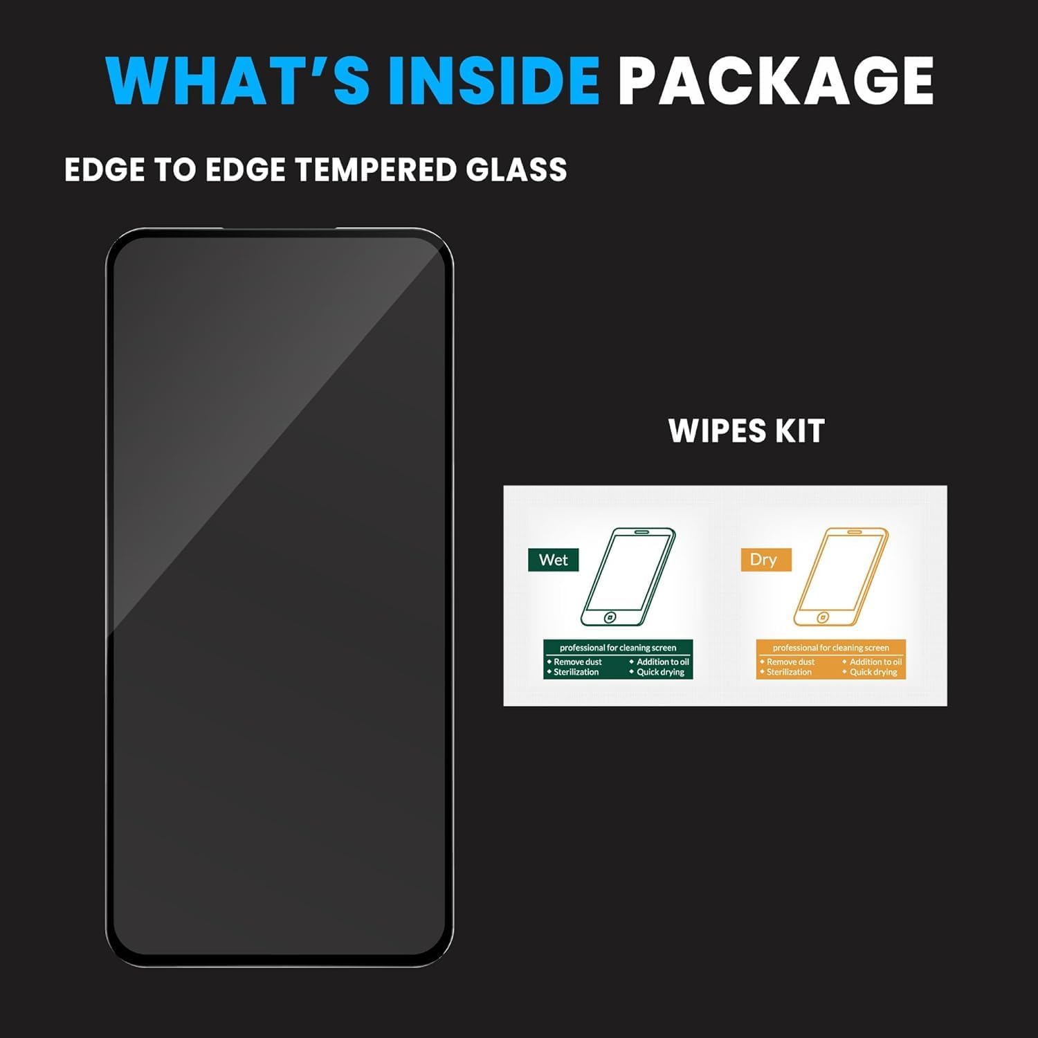 Military-Grade Tempered Glass Screen Protector Compatible for iPhone 15 / iPhone 16 with Edge to Edge Coverage and Easy Installation Self kit — Amazon image 9