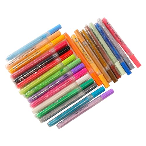 Marcadores Impermeables y Bolígrafos Acrílicos de 24 Colores de Arte