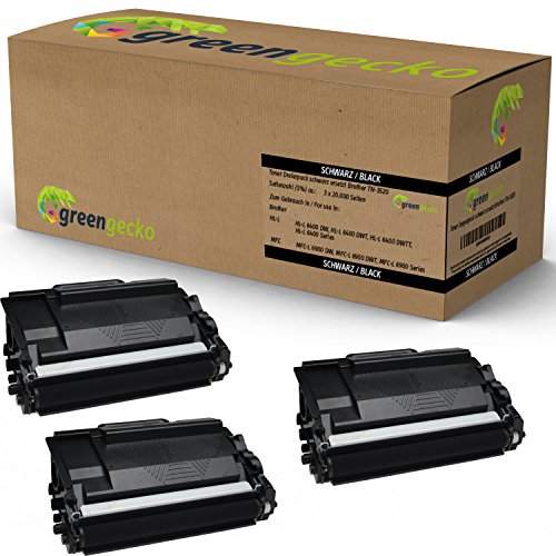 Toner Brother 3520 compatible HL-L6400DW cartouche encre noir x3