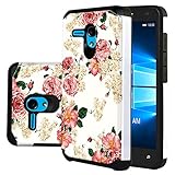 Jitterbug Smart (5.5inch) Case, Harryshell Shock Absorption Drop Protection Hybrid Dual Layer Armor Defender Protective Case Cover for Jitterbug Smart Easy-to-Use 5.5” (C-1)