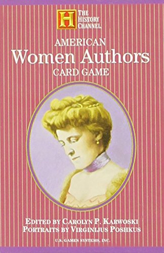 American Women Authors Card Game