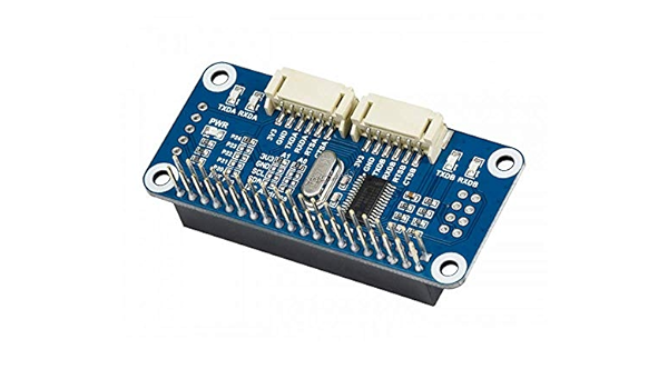Amazon Com Xygstudy Serial Expansion Hat I2c Interface Provides 2 Ch Uart And 8 Gpios Compatible With Raspberry Pi Zero Zero W Zero Wh 2b 3b 3b 4b Electronics