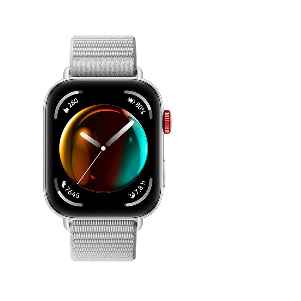 Watch FIT 3，1.82" AMOLED Display ，Ultra-Slim Design，All-Round Fitness Management，Comprehensive Health Managment，Compatible with iOS & Android, Grey