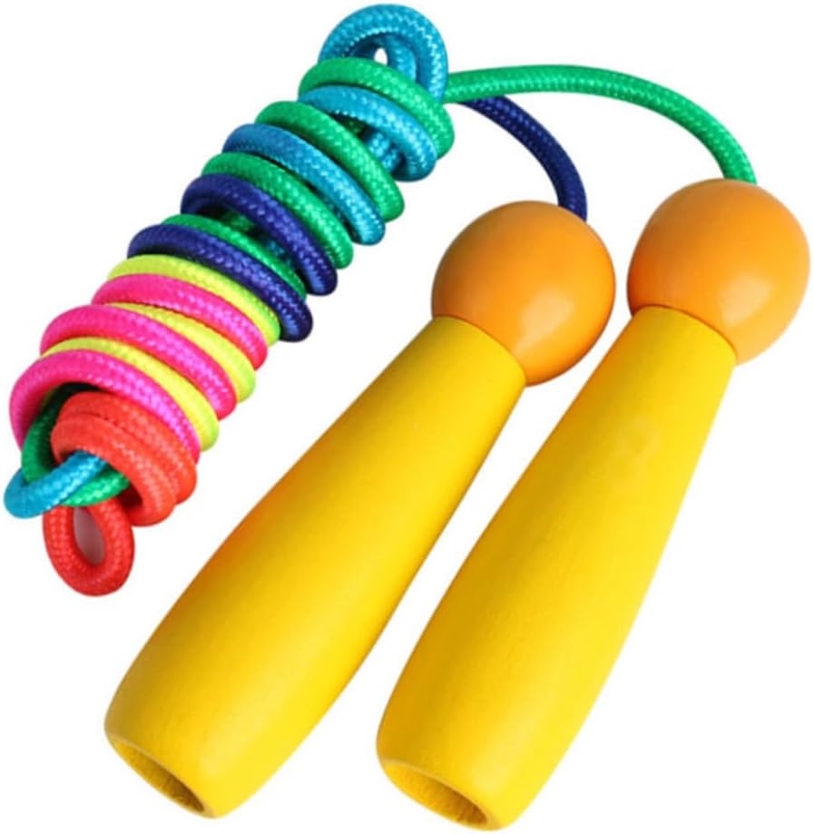 Adjustable Skipping Rope with Handles Jump Rope for Adults for Outdoor Exercise Fitness Workouts and Fun Activities