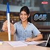 Reynolds 045 60 PENS BLUE | PENS WITH COMFORTABLE GRIP |BALL PENS FOR WRITING | PEN FOR STUDENTS & OFFICE STATIONERY | 0.7 mm TIP SIZE