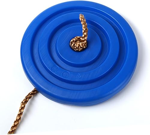 Miniatura 3 de Asiento octogonal al aire libre del oscilación del disco del plástico con la cuerda para el oscilación de la capacidad de peso para el patio trasero