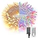 Brizled Color Changing Indoor String Lights, 82ft 200 LED 9-Function Warm White Multi Color LED String Lights, Dimmable 24V Safe Adapter Fairy Light with Timer&Remote for Easter Pastel, Party, Wedding