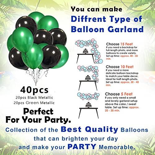 Image of Party Propz Jungle Theme Party Decoration Combo Balloon,Bunting, Character Foil Balloon 46Pcs For Kids, Boys Animal Theme Birthday Party Decorations, Animal Balloons, Birthday Theme,Theme Decoration