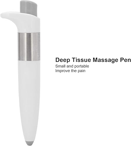 Miniatura 6 de Fácil de transportar bolígrafo de acupuntura, bolígrafo portátil de masaje de tejido profundo, para relajar el dolor, alivio de tensión, manual de