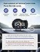 AkaBane OBD2 Gauge Display, Heads Up Display for Cars, Digital Speedometer, Tachometer, Water Temp Gauge, Multi-Data Smart Gauge (A500)