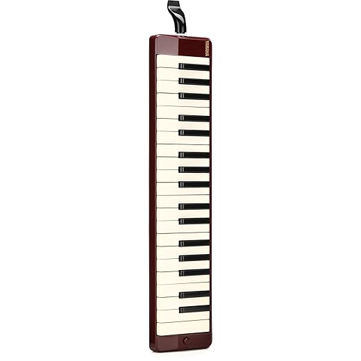 Yamaha - P37D02 - Pianicas (Melodica) - Dark red