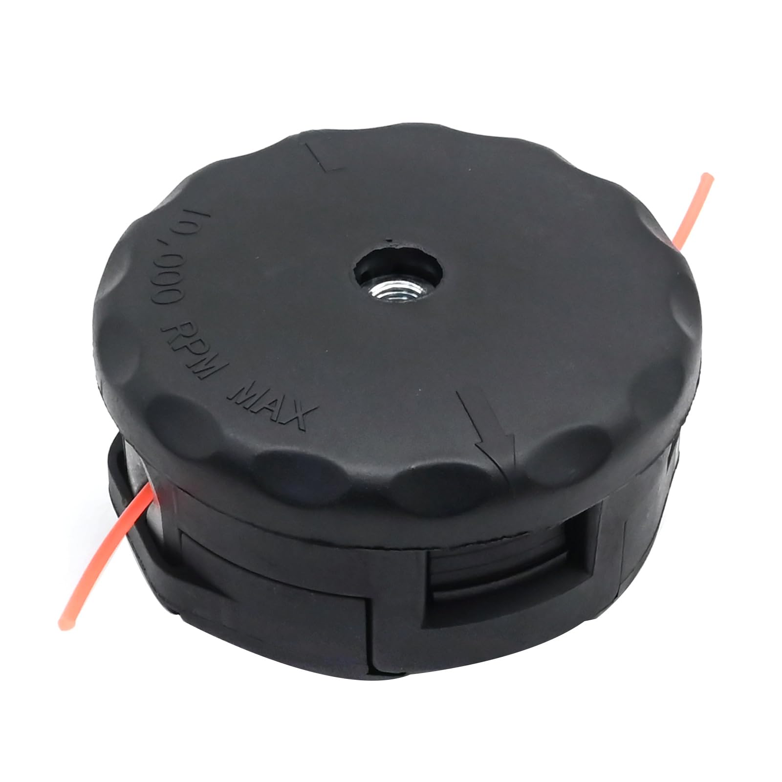 Universal tap-and-go bump-feed brush cutter head with adaptor kit