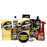 Meguiar's Complete Car Care Kit X2020 Supreme Shine Microfiber Towels Bundle