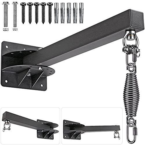 SELEWARE Heavy Bag Wall Mount Heavy Duty Heavy Bag Hanger Punching Bag Bracket for Boxing, Muay Thai and MMA Training