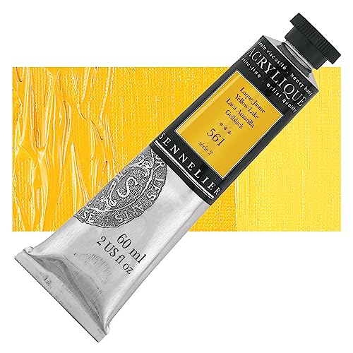 Sennelier Extra-Fine Artists' Acrylic, 60ml, Yellow Lake S2