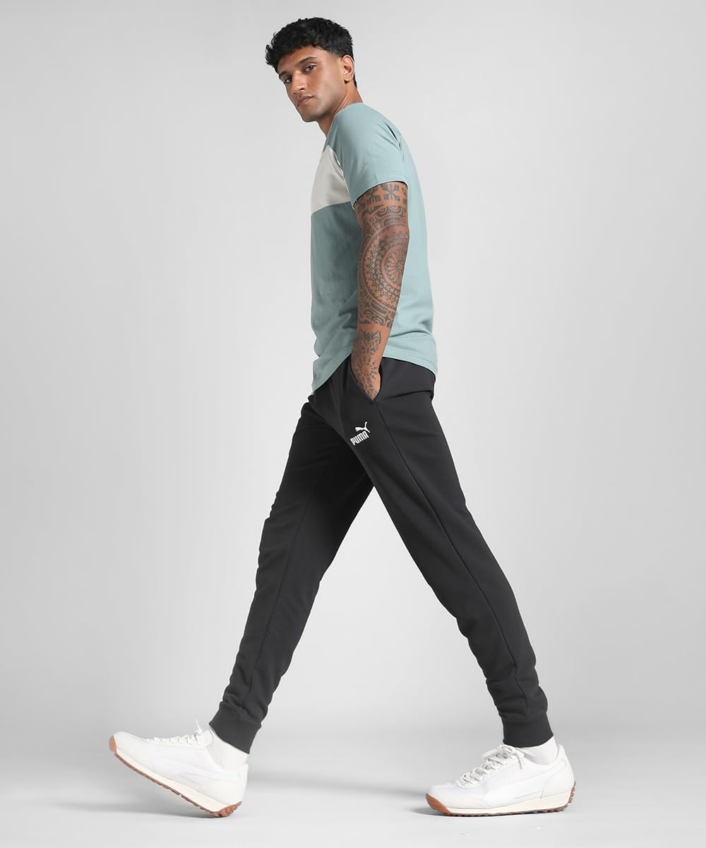 PUMA Pantalone Sportivo Essentials N. 1 Nero da Uomo