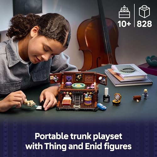 LEGO Wednesday Thing's Apartment - Play & Display Toy with an Enid Mini Doll and Thing Figure plus Accessories - Gift for 10+ Year Old Girls, Boys & Teenage TV Show Fans - 76785 - Image 4