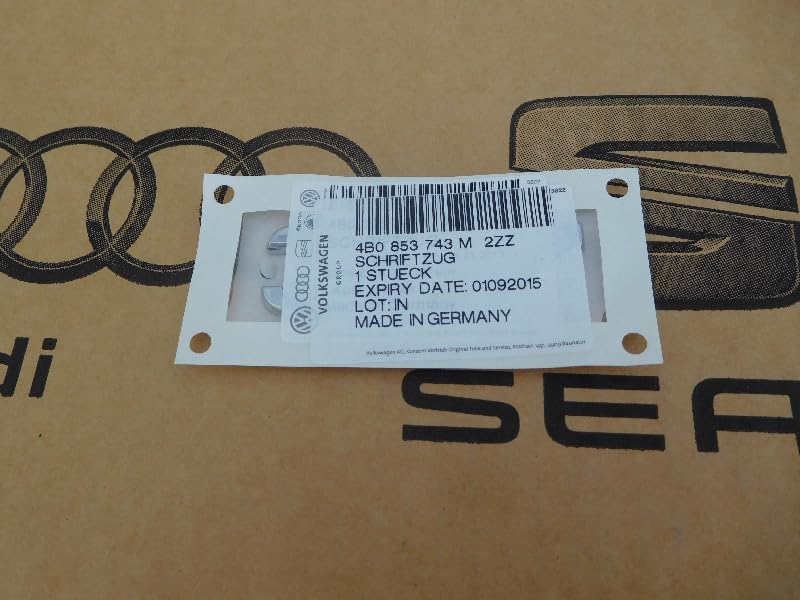 Audi Originale Scritta Cromo - 4B0853743M 2ZZ