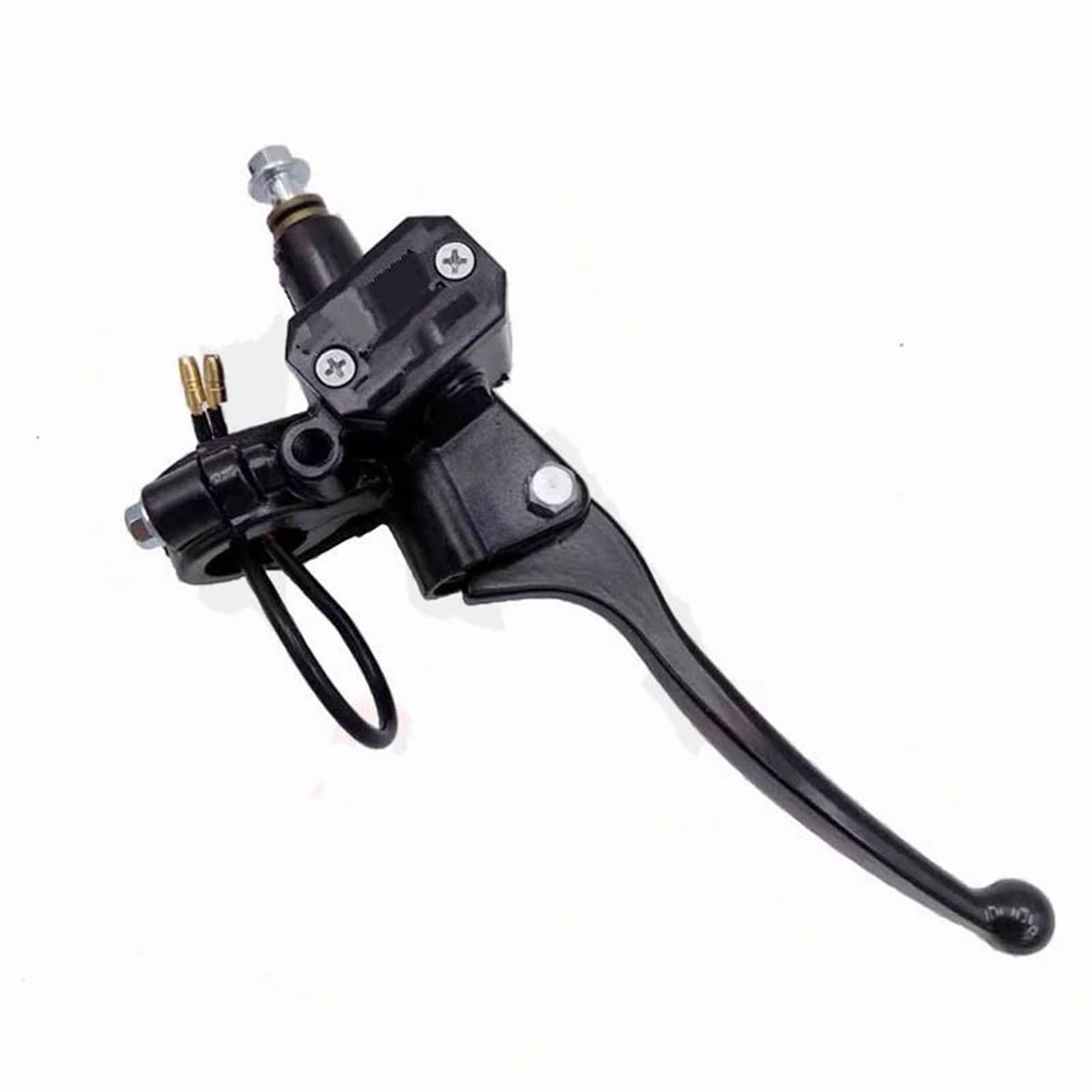 Qaevtealj Black Motorcycle Clutch Levers Motorcycle Master Cylinder Brake Clutch Lever Suitable Fit For 50Cc-250Cc Atv Earth Pit Bicycle Hydraulic(,Right)