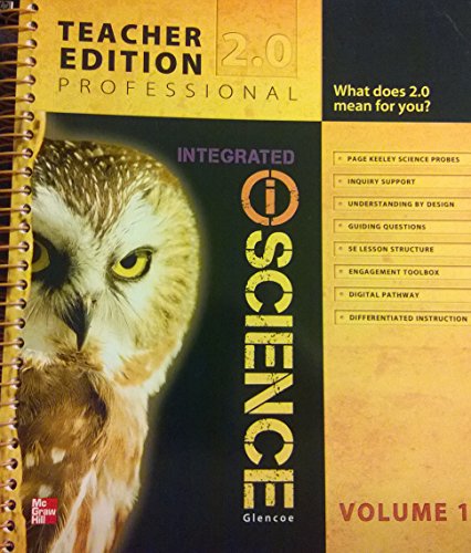 Glencoe Integrated iScience, Course 3, Grade 8, Vol. 1, Teacher Edition by Glencoe (2012-05-03)