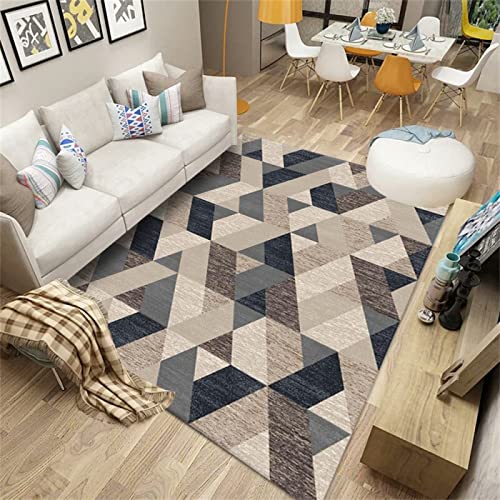 Tapis d'éveil géométrique gris 180x250cm pour déco maison et bureau - 2