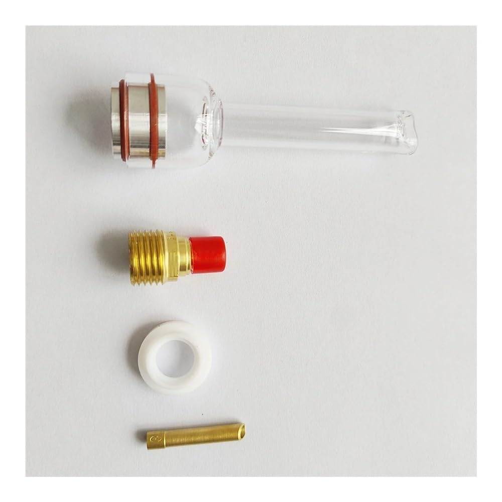 Kit de boquilla larga de soldadura Tig, lente de gas for antorcha WP9/20/17/18/26(2.4mm,LFLG8 For WP9 20)