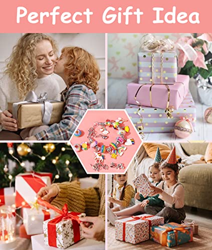 Charm Bracelet Making Kit For Girls, Unicorn/Mermaid Crafts Gifts Set, Teen Girl Gifts Jewelry Making Kit, Jewelry Making Supplies With Colorful Beads/Charms For Girls Kids Ages 5 6 7 8 9 10-12. #TOP6