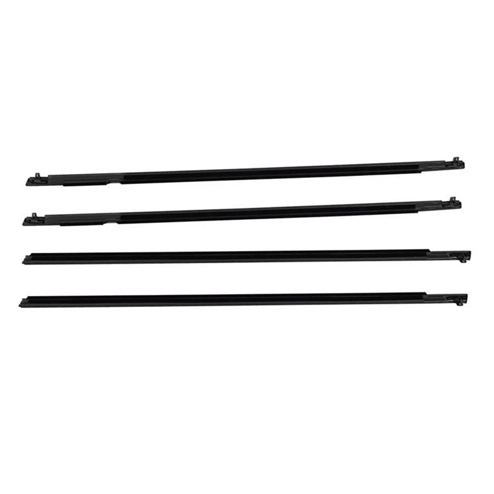Snwdbh One Color Car Side Window Sealing Strip For Mazda 3 Bk Seires Sedan 2004-2009 Weatherstrip Seal Belt Outer Glass Rubber Waterproof Trims Exterior Belt