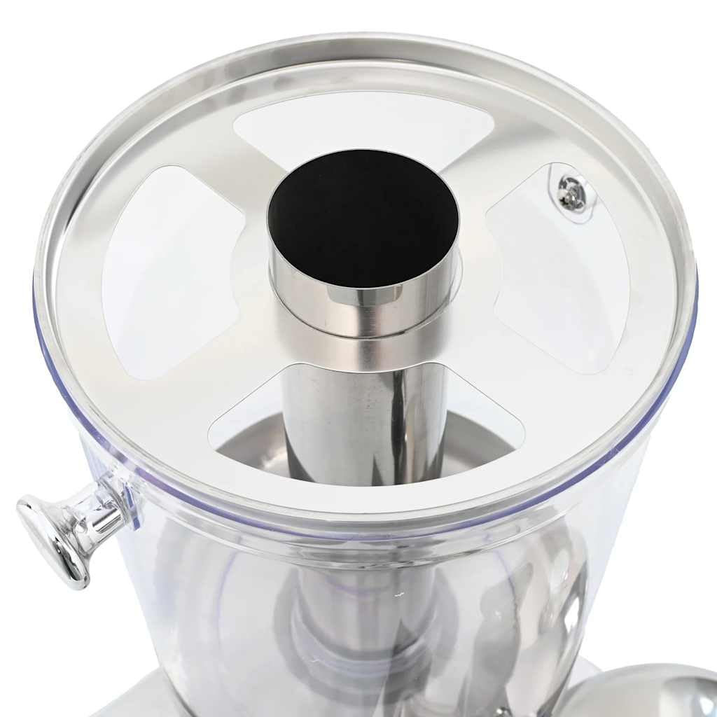 Dispenser di bevande in acciaio inox da 8 litri, con scomparto per ghiaccio e vaschetta antigoccia, ideale per buffet, feste, barbecue, cucina, sala da pranzo, bar e catering