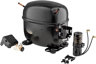 Refrigeration Compressor M&Y, SC15G Type, R134A Refrigerant, For Mini Fridge Freezer Beverage Cooler, Compatible With Secop SC15G