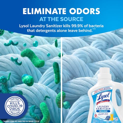 [SnS, AC] $8.43 | 90-Oz Lysol Laundry Sanitizer (Free & Clear) - image 2