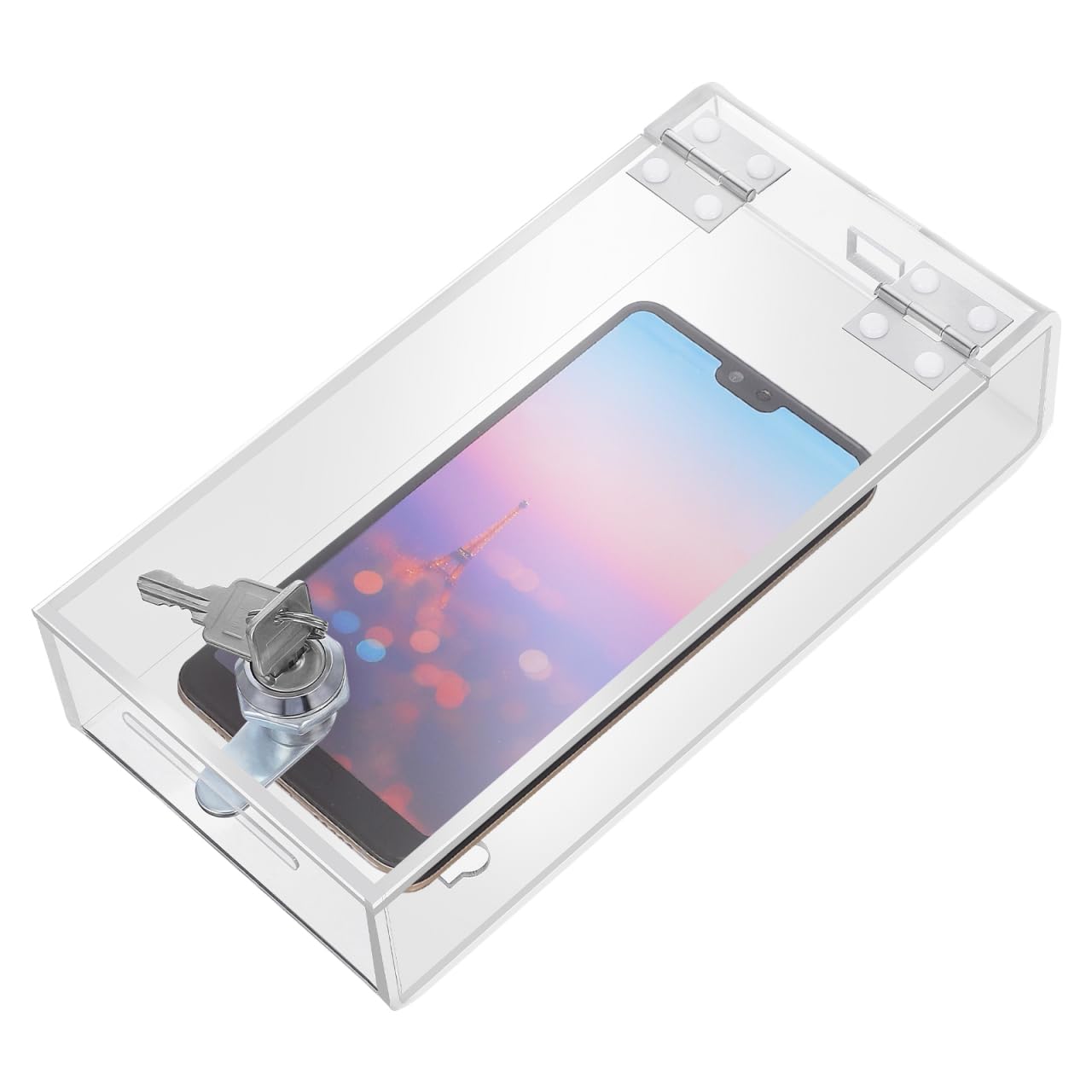 VINTORKY Cellphone Case Protective Lock Box with Keys for Employee Phone Storage and Focus Improvement Assorted style
