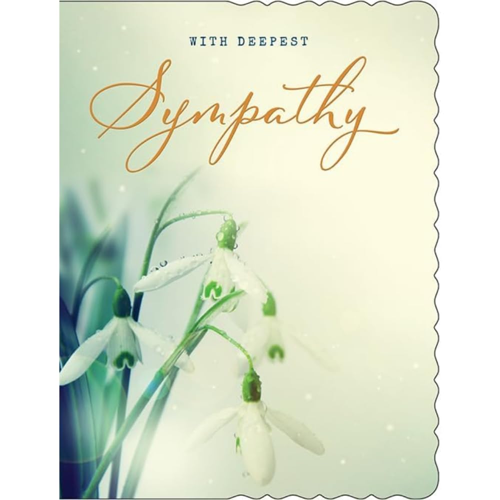 With Deepest Sympathy Card. 19x13m