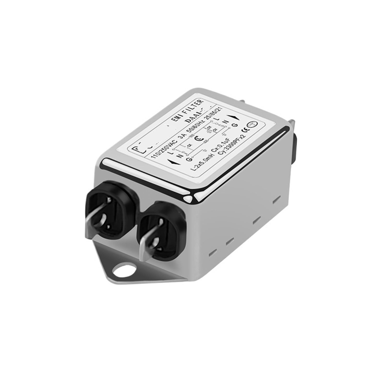 Filtre de puissance monophasé production filtres 220V 1A-30A(Current 10A)