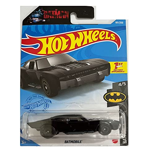 Hot Wheels 2021 - Batmobile - 181/250 Glossy Black miniatura 1
