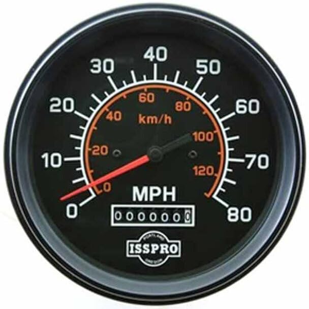 Replacement for Mack RW Superliner Year 1990 5 INCH PROGRAMMABLE Electric Speedometer Gauge- 80MPH/140KPH by Technical Precision