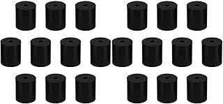 Baluue 3D Printer Leveling Column - 20 pcs Silicone Hot Bed Leveling Column 3D Printer Silicone Spacers Heatbed Parts 18mm