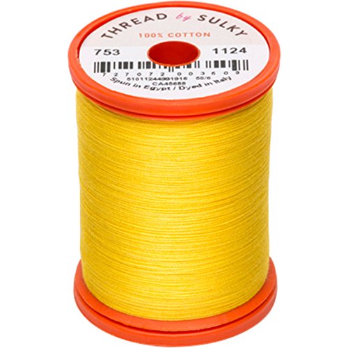 Hilo Sulky de Algodón 660 yd Amarillo Sol miniatura 1