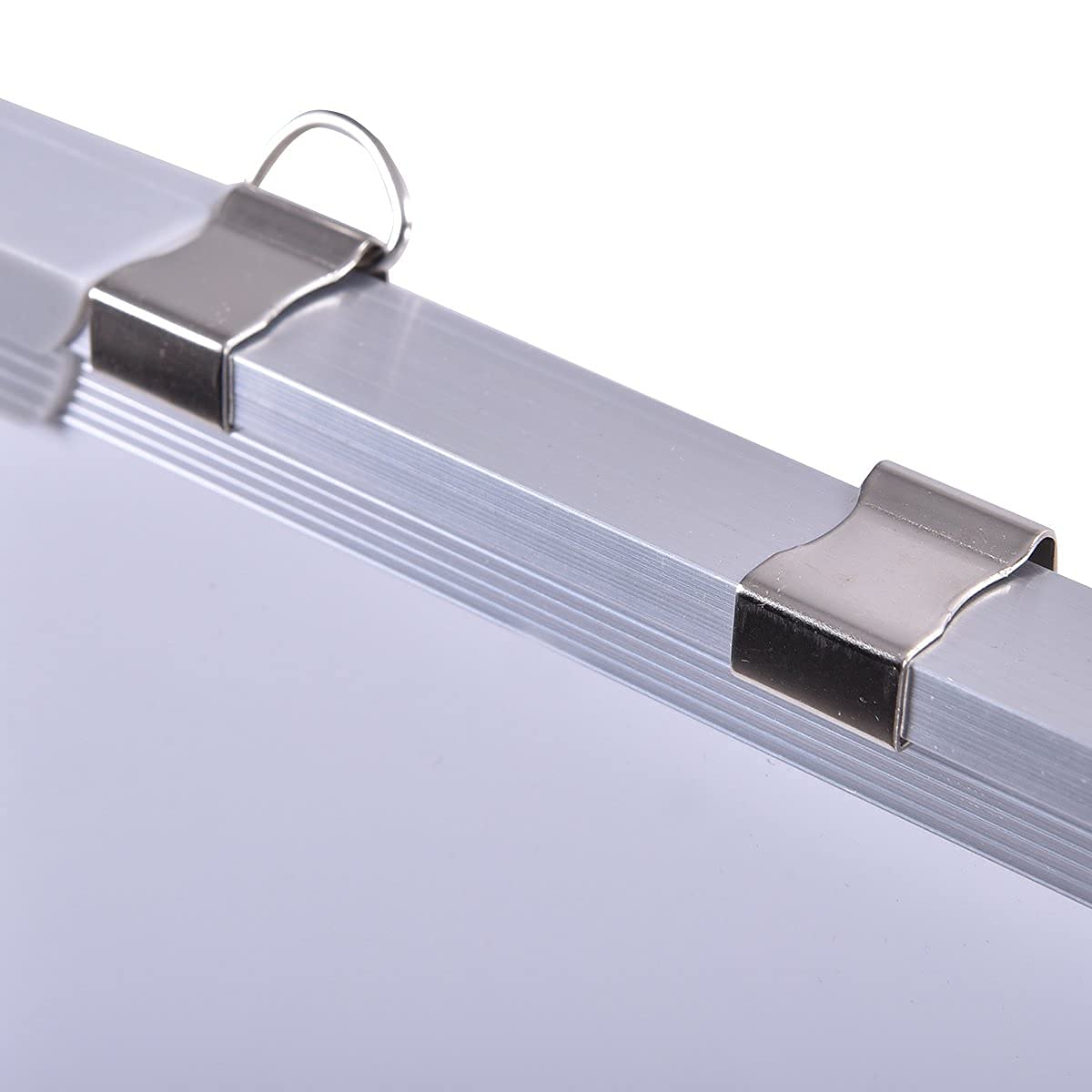 GIANTEX Tablica magnetyczna tablica magnetyczna aluminiowa ramka do wymazywania 5 różnych rozmiarów 120 x 90 cm 90 x 60 cm 70 x 50 cm 60 x 40 cm 50 x 35 cm (90 x 60 cm)