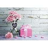 Qinunipoto 写真 撮影 背景布 撮影用 背景 布 撮影用背景 赤い花 カーネーション 母の日 プレゼント 布背景 背景紙 背景幕 撮影用道具 生放送 写真館 撮影背景 写真背景布 写真撮影用 小道具 ビニール 1.5m x 1m