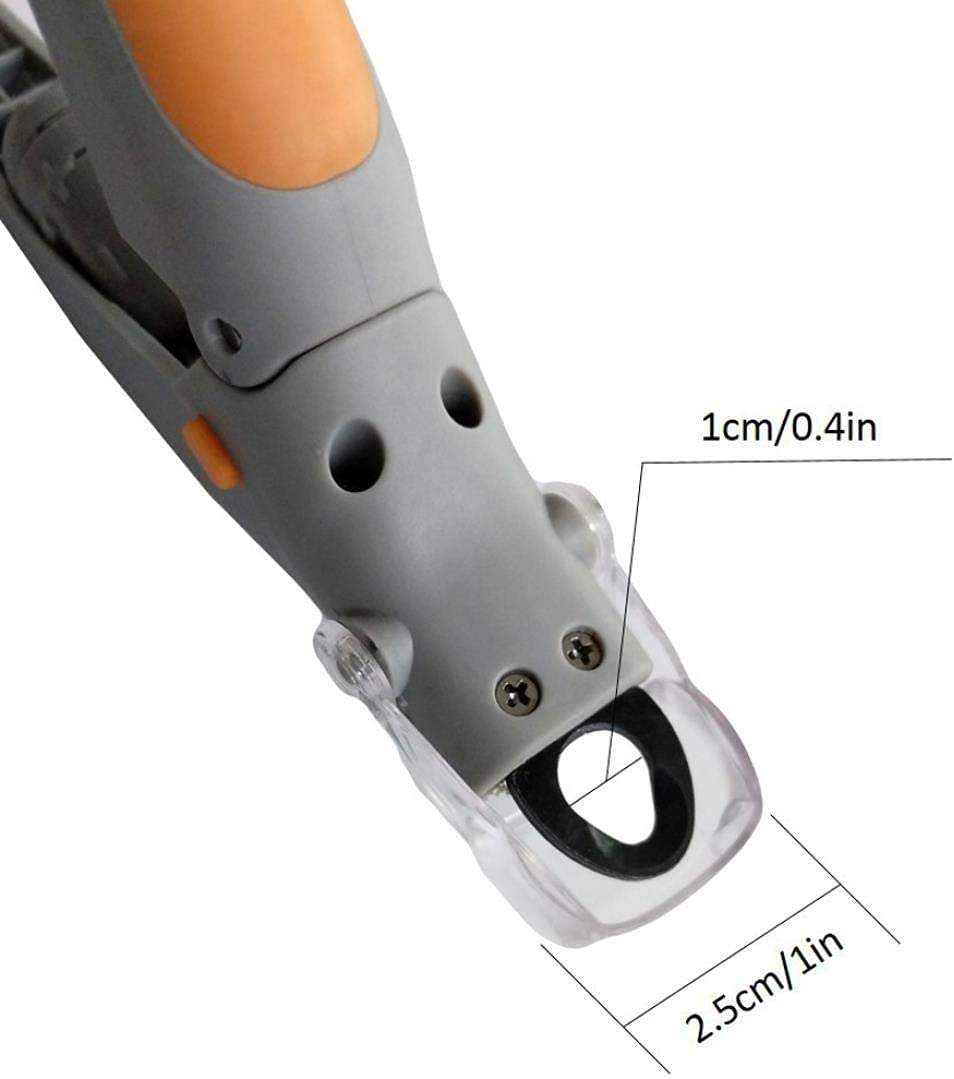 Clipper para Perros Dog Trimmer Nail Trimmer Millón de Garra de Gato con luz LED y Lupa 5X Safety Safety Clavas para Mascotas