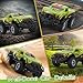 JOYBLI Remote Control Cool Off-Road Vehicle Truck, 2.4GHz RC Car with LED Lights, 1:20 Scale Off-Road Vehicle, Red RC Truck,Remote Control car from a Long Distance,Gifts for Children (Green)