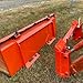 Titan Attachments 3/8in Universal Quick Tach Cut Out Mount Plate, Thick Plate Attachment, Fits Kubota and Bobcat Skid Steers and Tractors